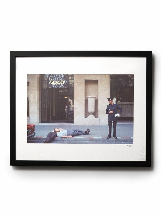 Photo: Sonic Editions - Framed 1969 Harris on the Pavement Print, 16&quot; x 20&quot;