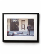 Sonic Editions - Framed 1969 Harris on the Pavement Print, 16&quot; x 20&quot;