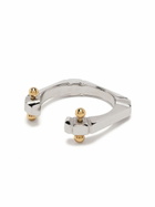 EÉRA 18K White Gold Hug Ring