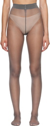 Wolford Gray Satin Touch 20 Tights