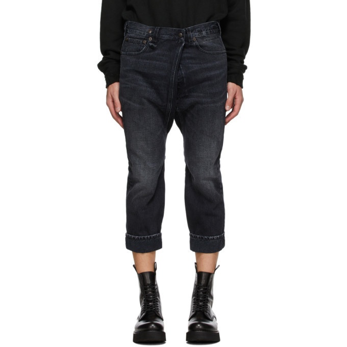 Photo: R13 Black Staley Cross Over Jeans
