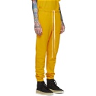 Essentials Yellow Logo Lounge Pants