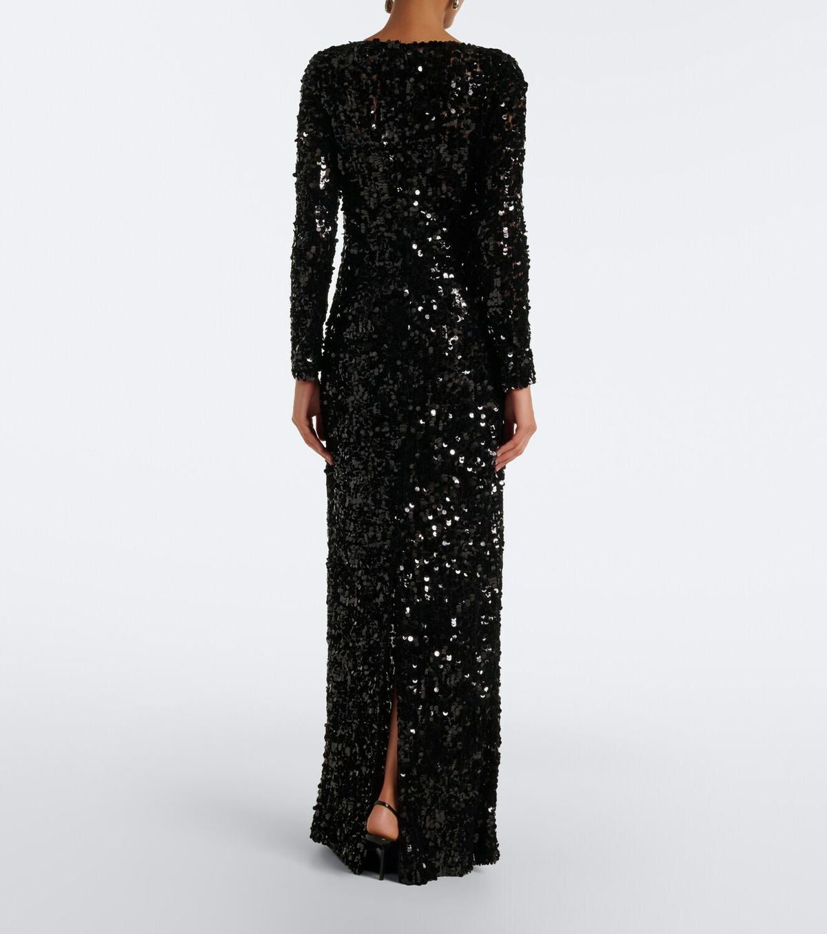 Oscar de la Renta Sequined gown