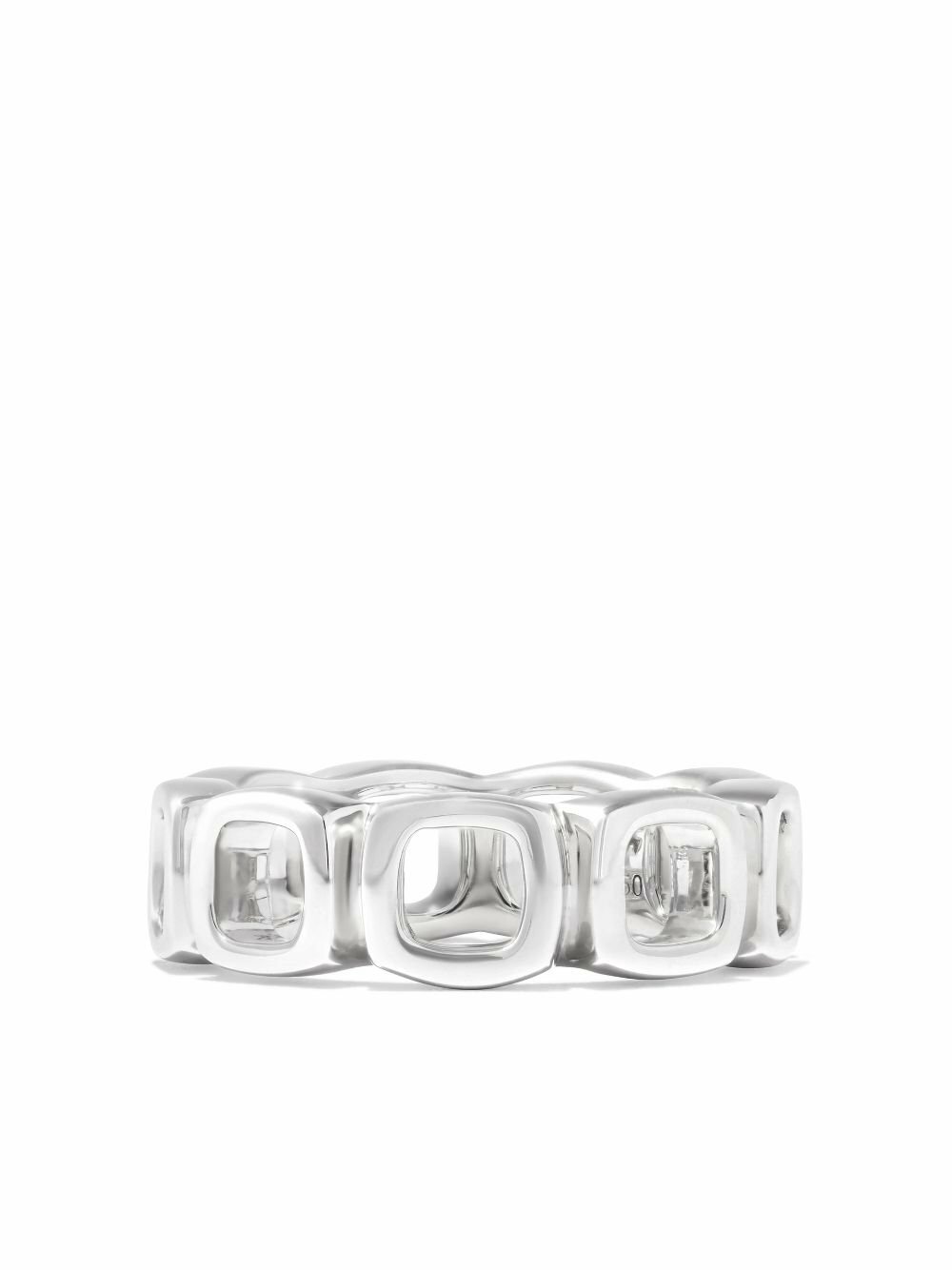 Tom Wood Sterling Silver Cushion Band Open Ring Tom Wood