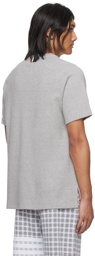 Thom Browne Gray 4-Bar T-Shirt