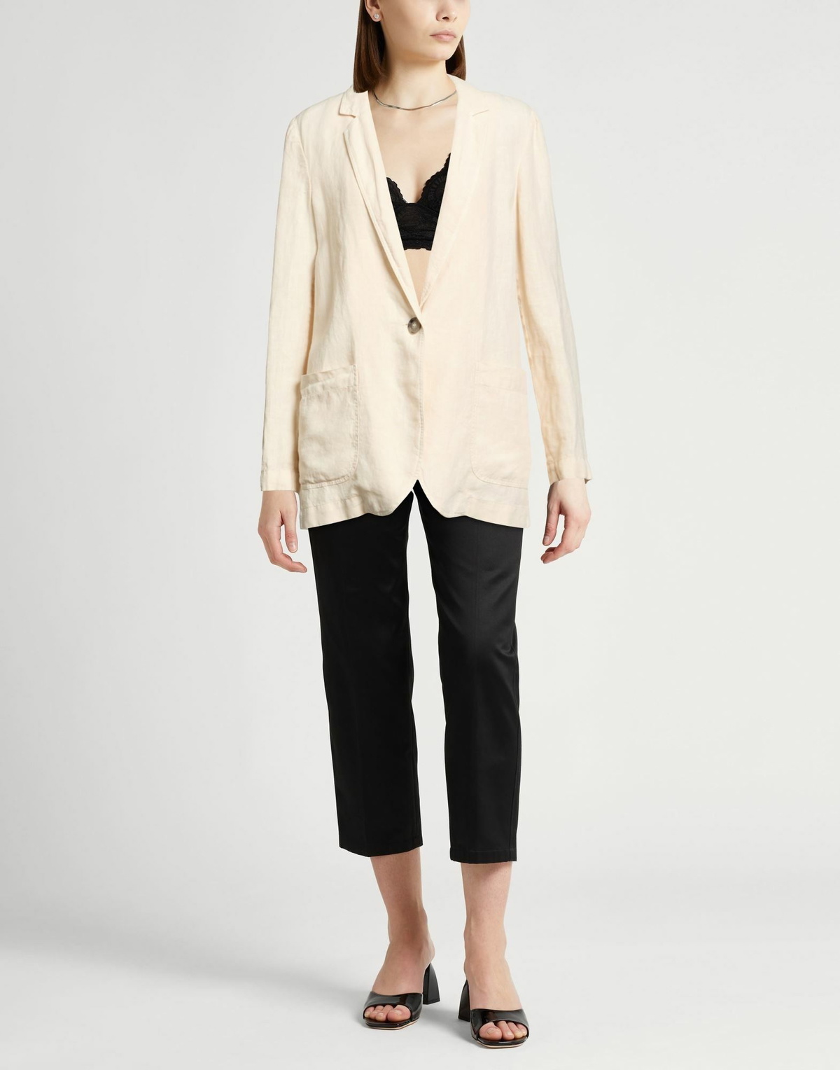 Peserico Womens Blazer in Beige