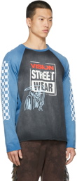 Alchemist Black & Blue Marathon Baseball Long Sleeve T-Shirt