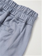 Rick Owens - Champion Tapered Logo-Embroidered Organic Cotton-Jersey Sweatpants - Purple
