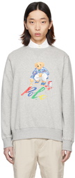 Polo Ralph Lauren Gray Polo Bear Sweatshirt