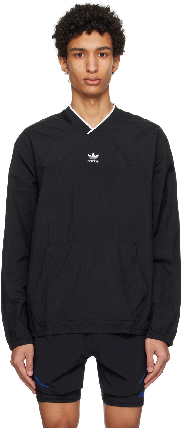 adidas Originals Black Rekive Long Sleeve T-Shirt adidas Originals