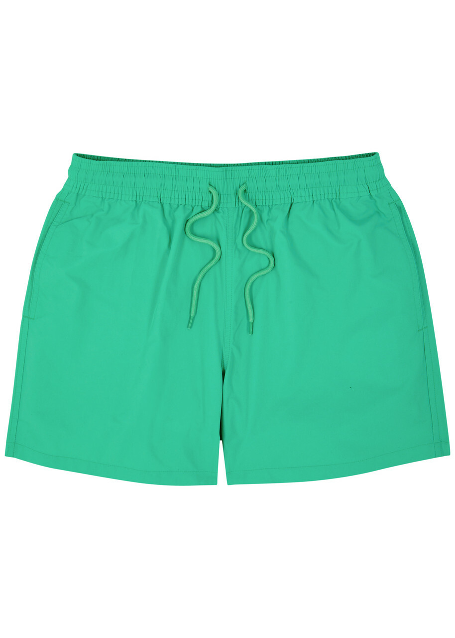 Colorful Standard Shell Swim Shorts Green