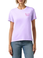 MC2 Saint Barth Winter Cotton T-shirt Emilie With Queen Of Chalet Embroidery