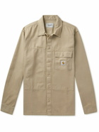 Carhartt WIP - Charter Garment-Dyed Organic Cotton-Twill Overshirt - Neutrals