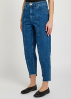 Akyn Sol Tapered-leg Cropped Jeans Denim