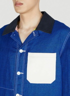 Junya Watanabe - Colour Block Jacket in Blue