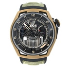 HYT Hastroid Hand Wind Black Dial Mens Watch H02756-A