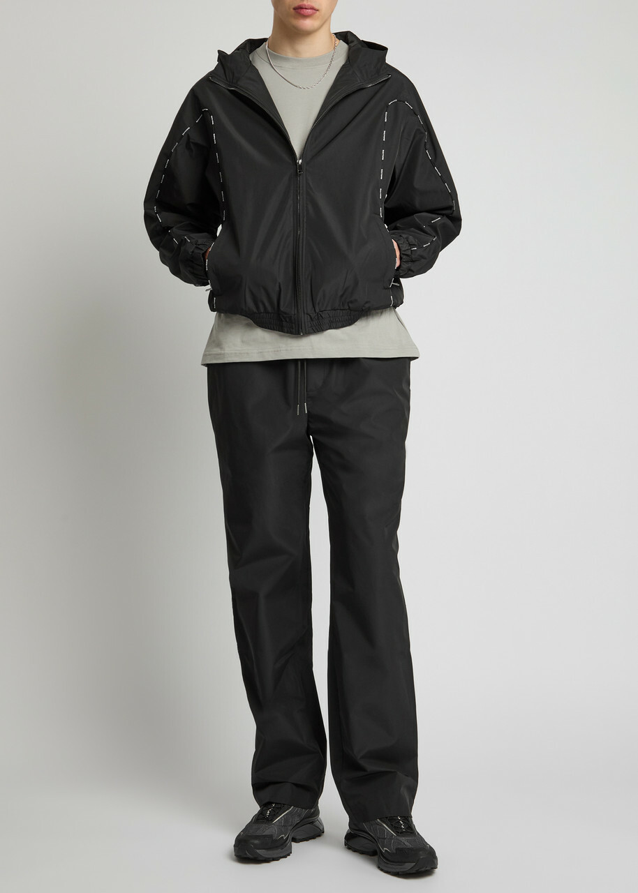 Daily Paper Amadi Hooded Shell Jacket Black