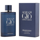 Giorgio Armani Mens Acqua di Gio Profondo EDP Spray 4.2 oz (125 ml)