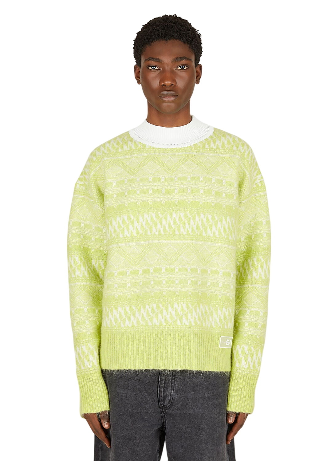 Stussy Mini Check Quilted Zip Shirt Stussy