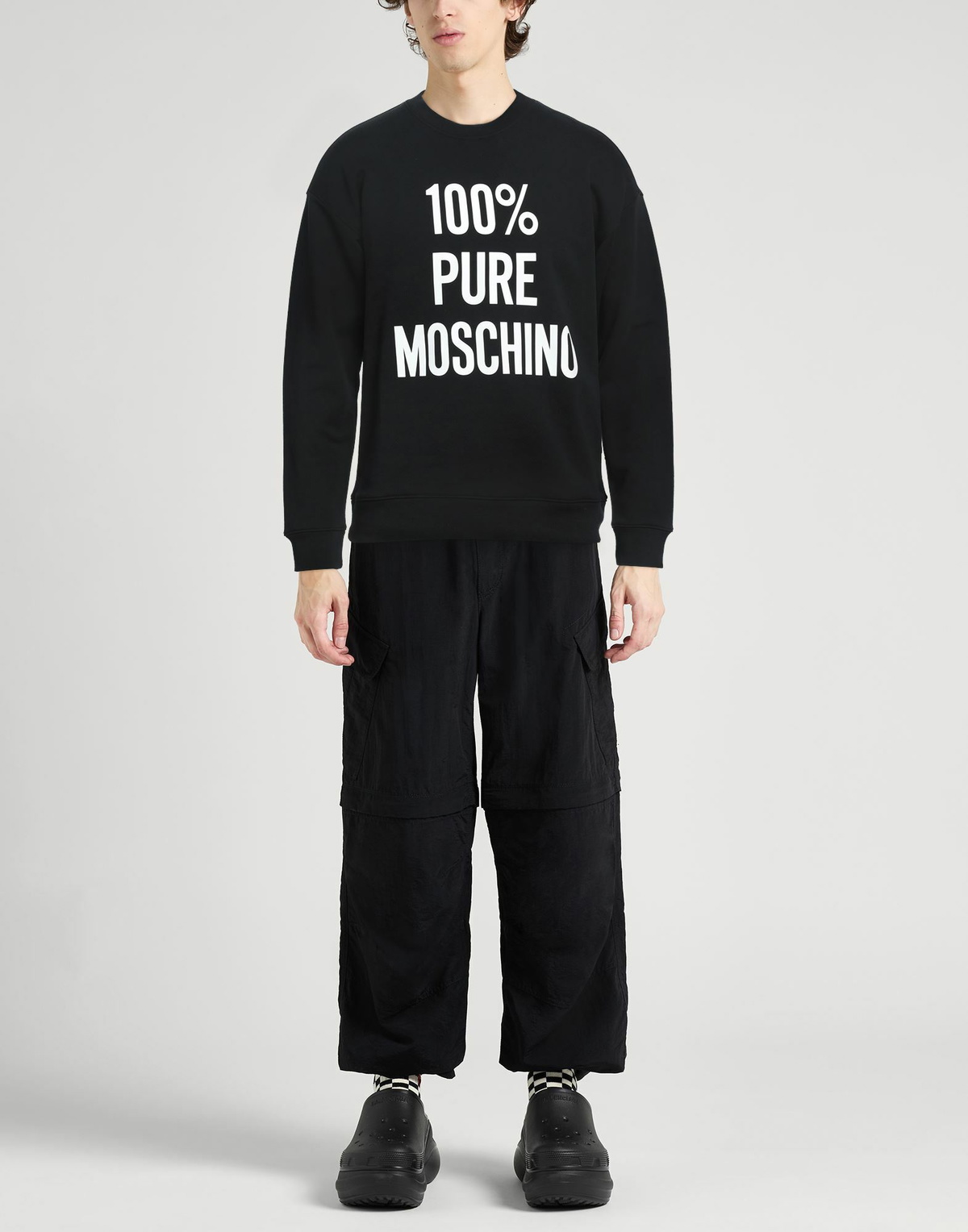 Moschino Mens Sweatshirt in Black
