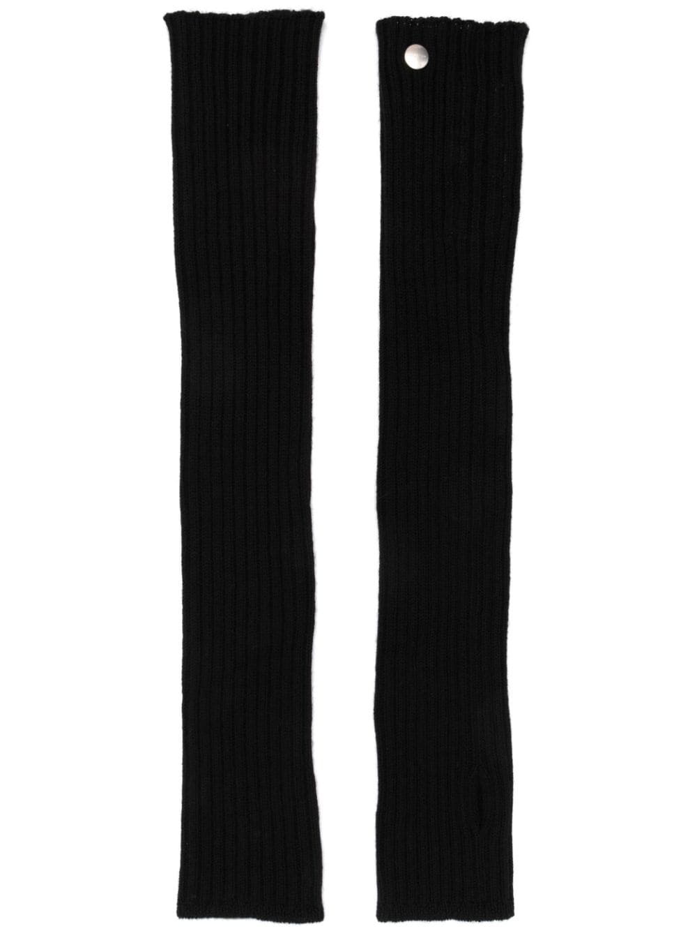 Rick Owens Black Arm Warmers Rick Owens