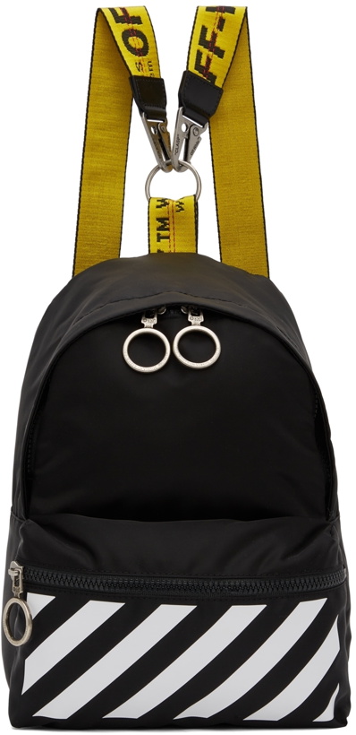 Photo: Off-White Black Nylon Backpack