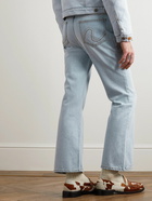 ERL - Flared Distressed Jeans - Blue