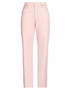 Re/done Womens Jeans in Pink