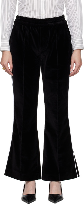Photo: Ernest W. Baker Black Flared Lounge Pants