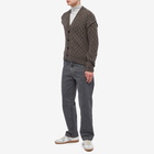 mfpen Men's Fence Cardigan in Brown