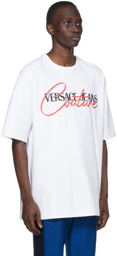 Versace Jeans Couture White Logo T-Shirt