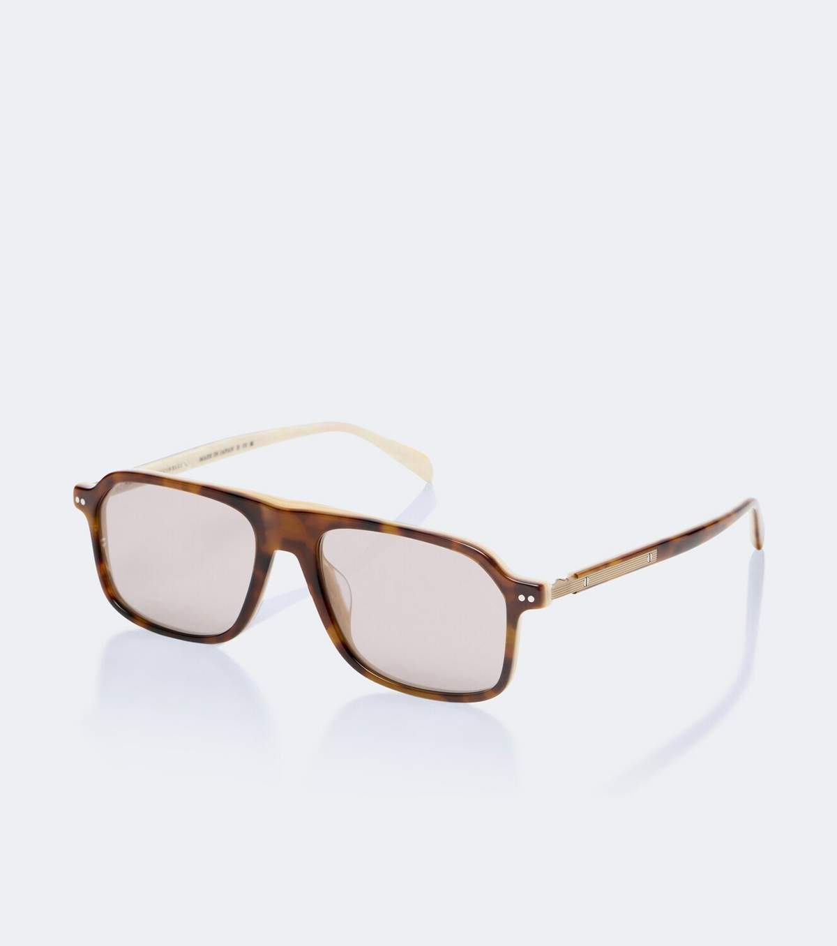 Brunello Cucinelli Sartorial Sunset rectangular sunglasses