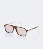 Brunello Cucinelli Sartorial Sunset rectangular sunglasses