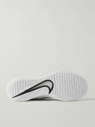 Nike Tennis - NikeCourt Air Zoom Vapor 11 Rubber-Trimmed Mesh Tennis Sneakers - White