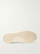 Omni - Matta Leather Sneakers - White