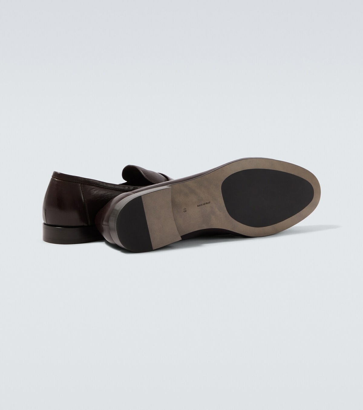 The Row Soft leather loafers
