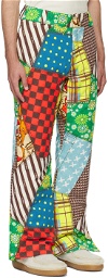 ERL Multicolor Cowboy Snowboard Down Trousers