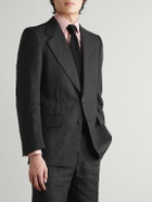 Husbands - Linen Suit Jacket - Black
