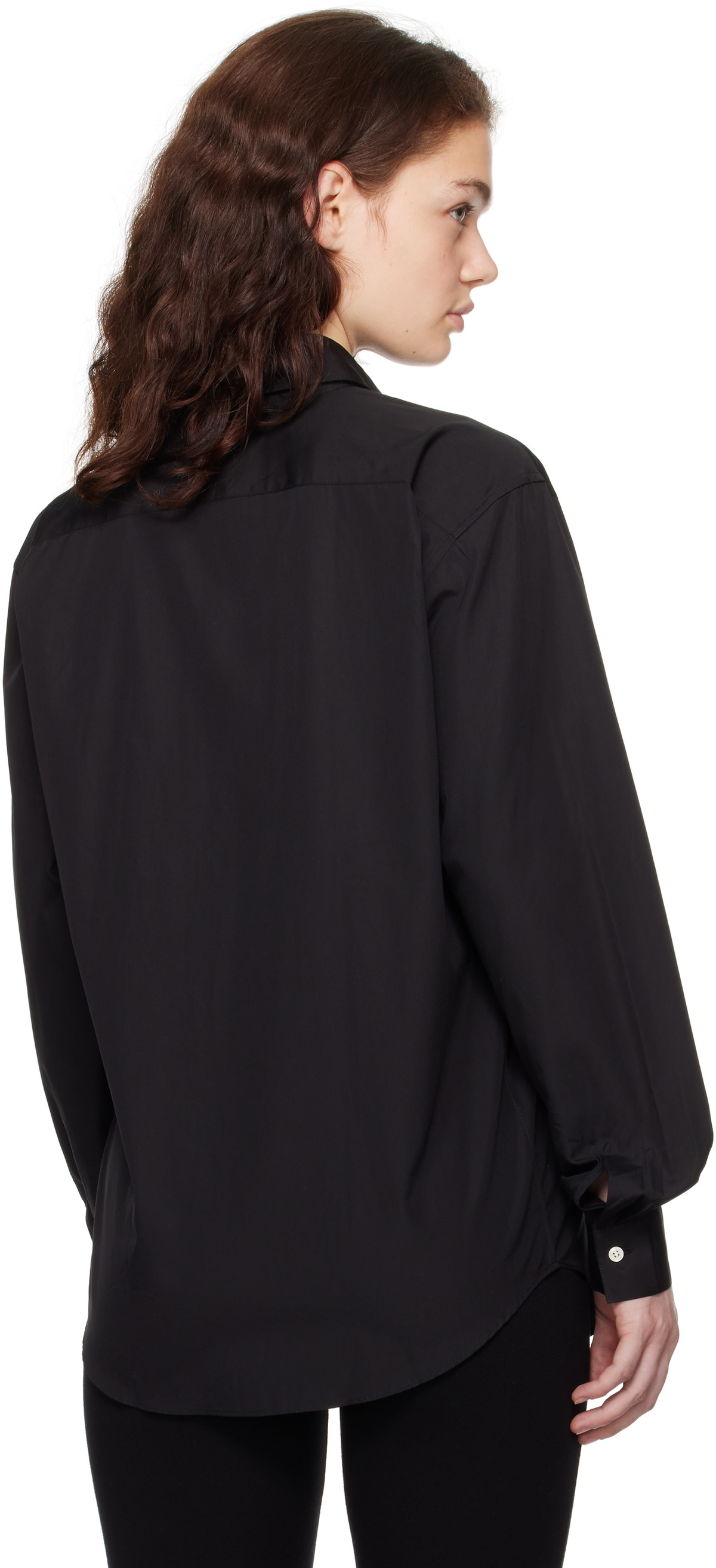FLORE FLORE Black Zoë Shirt