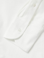 Drake's - Slim-Fit Button-Down Collar Cotton Oxford Shirt - White