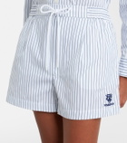 Polo Ralph Lauren x Wimbledon striped cotton shorts