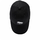 Flagstuff Men's Steel Logo Cap in Black