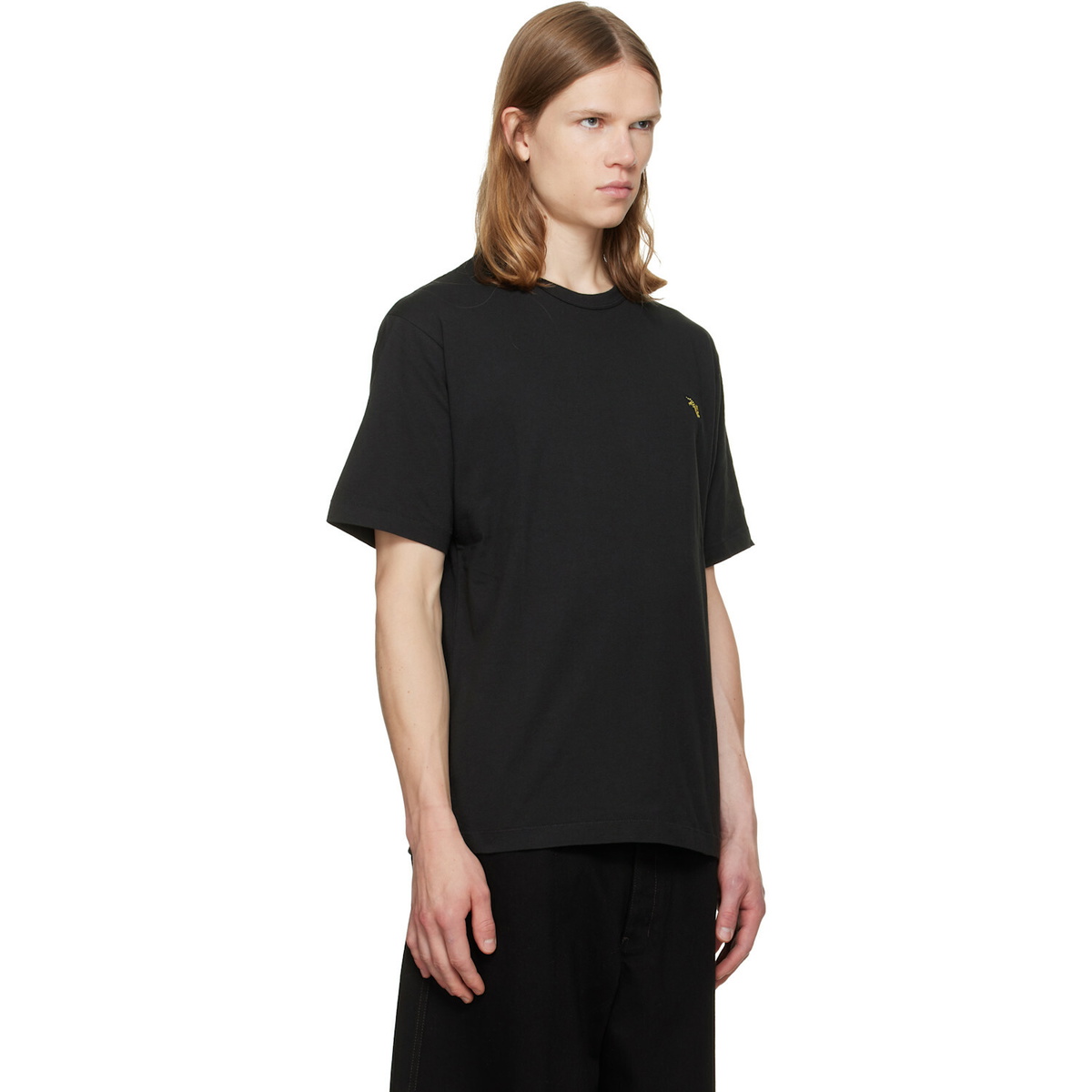 Kenzo Black Kenzo Paris 'KENZO Jumping Tiger' Embroidered T-shirt