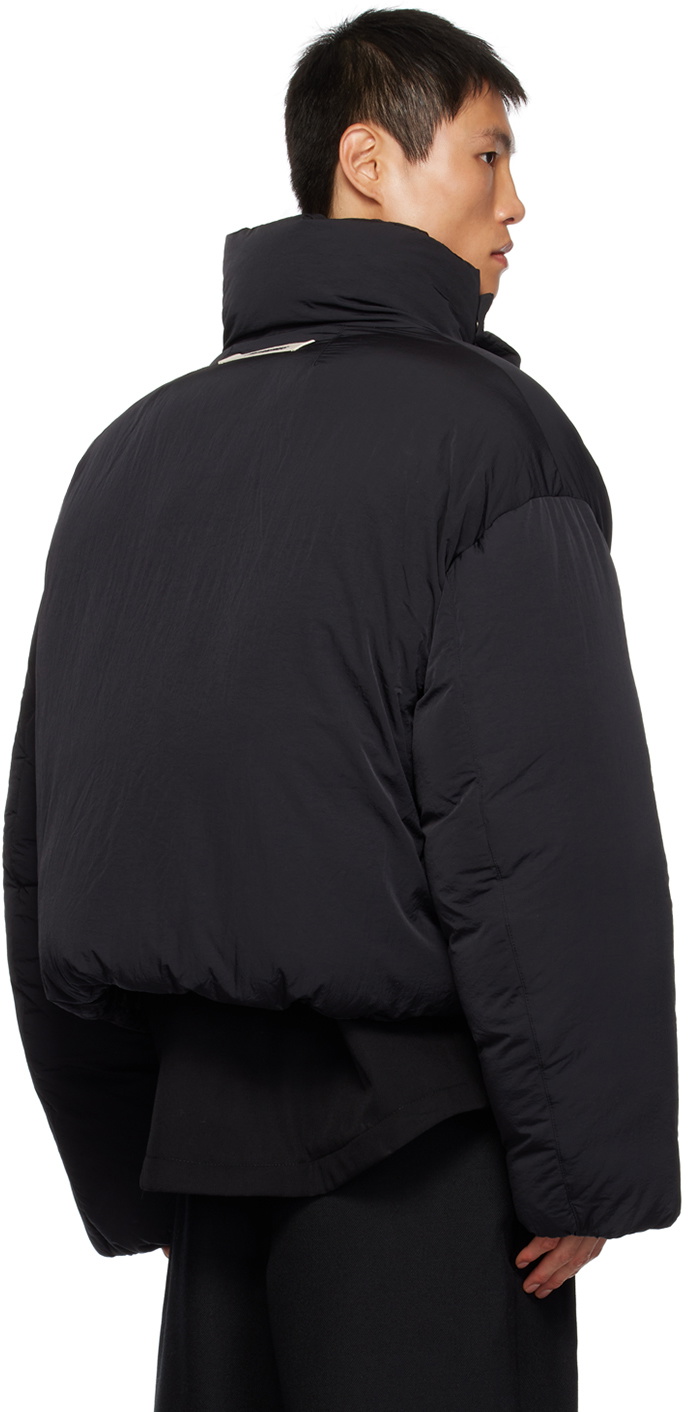 Jacquemus Black Le Chouchou 'La Doudoune Cocon' Puffer Jacket Jacquemus