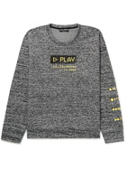 Dolce & Gabbana - Logo-Print Jersey Sweatshirt - Gray