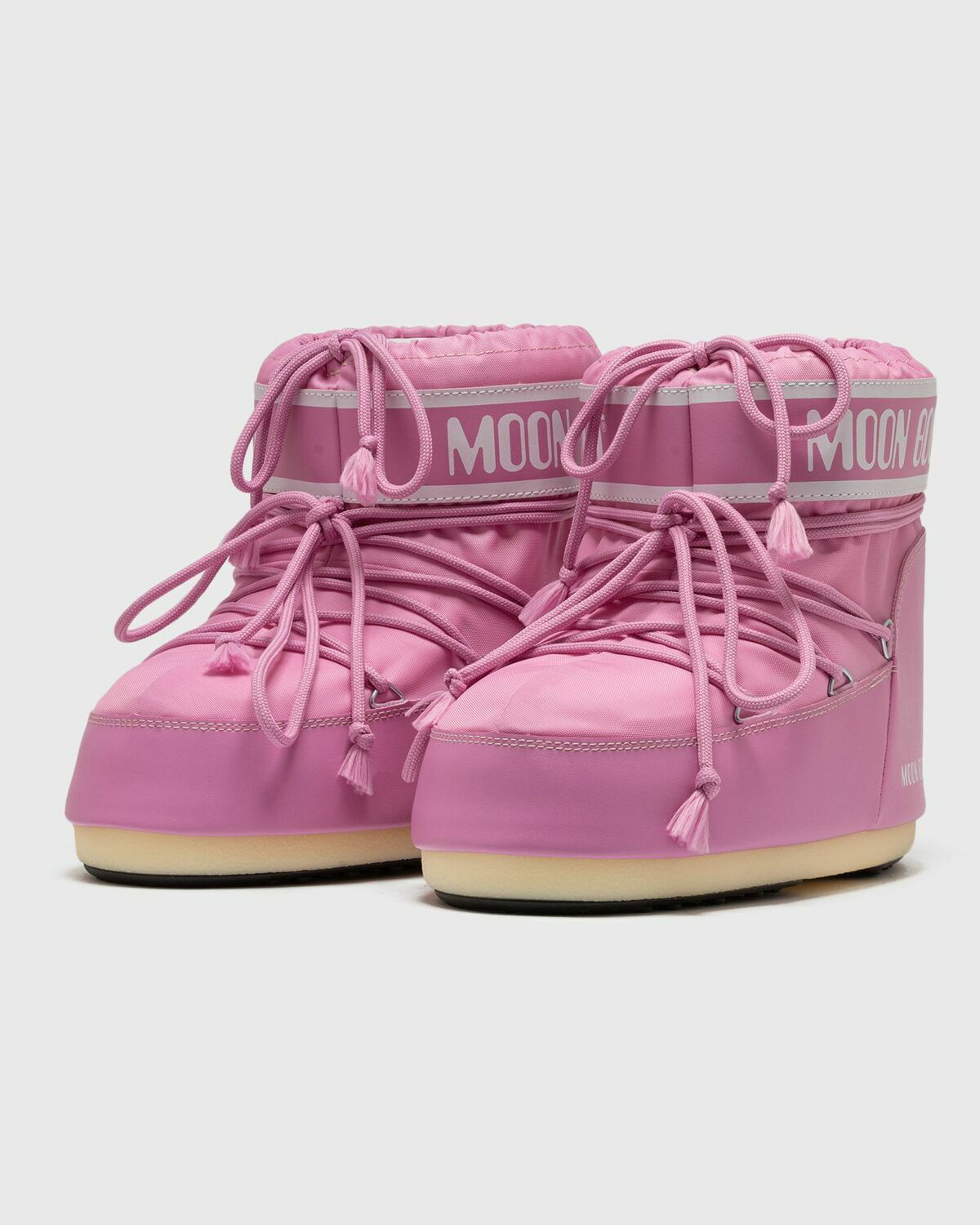 Moon Boot Mb Icon Low Nylon Pink Boots Moon Boot