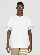 Thom Browne - Textured T-Shirt in White