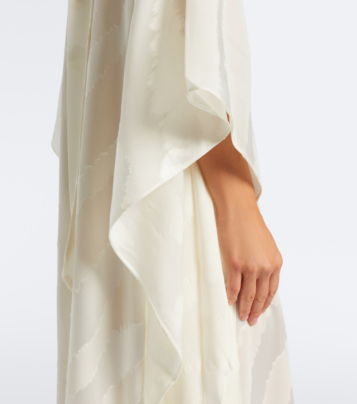 Taller Marmo Streep scarf-detail fil coupé kaftan
