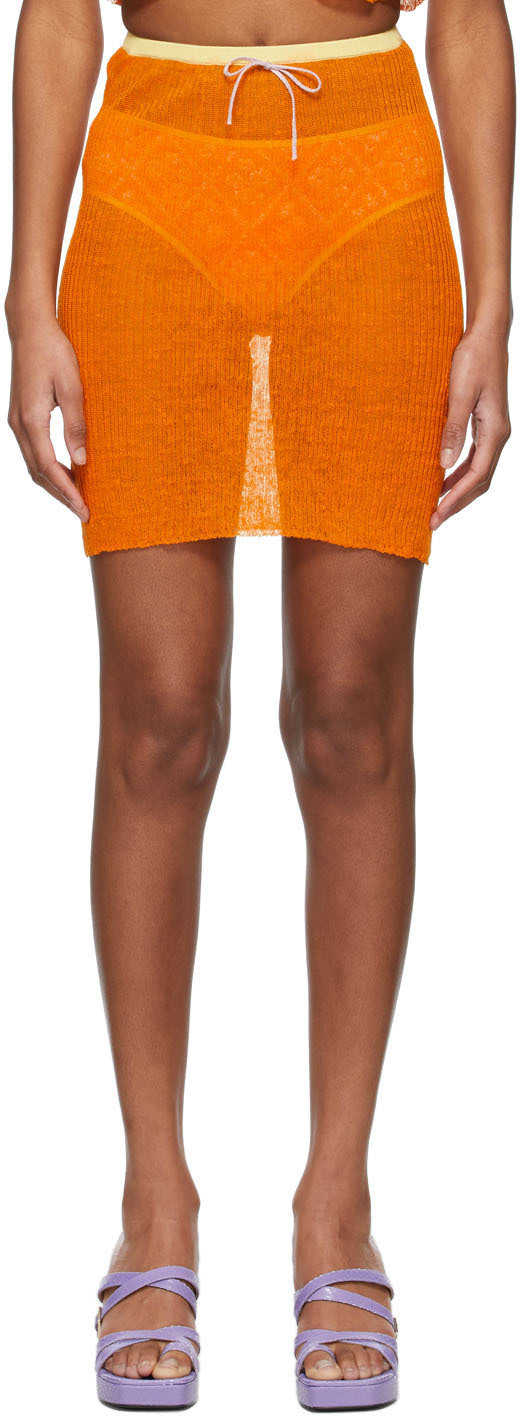 Cormio Orange Valentine Skirt