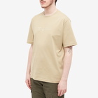 Daily Paper Men's Script Logo T-Shirt in Twill Beige